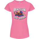 Brazilian Jiu Jitsu Womens Petite Cut T-Shirt Azalea