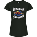 Brazilian Jiu Jitsu Womens Petite Cut T-Shirt Black