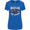 Brazilian Jiu Jitsu Womens Wider Cut T-Shirt Royal Blue