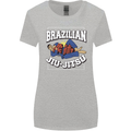Brazilian Jiu Jitsu Womens Wider Cut T-Shirt Sports Grey