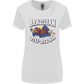 Brazilian Jiu Jitsu Womens Wider Cut T-Shirt White