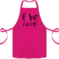 Breast Cancer Awareness Fake Boobs Cotton Apron 100% Organic Pink
