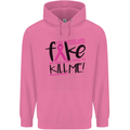 Breast Cancer Awareness Fake Boobs Mens 80% Cotton Hoodie Azelea