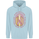 Breast Cancer Awareness Fights Alone Childrens Kids Hoodie Light Blue