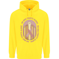 Breast Cancer Awareness Fights Alone Childrens Kids Hoodie Yellow