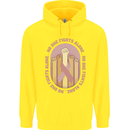 Breast Cancer Awareness Fights Alone Childrens Kids Hoodie Yellow