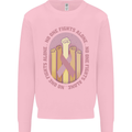 Breast Cancer Awareness Fights Alone Kids Sweatshirt Jumper Light Pink