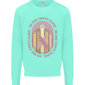 Breast Cancer Awareness Fights Alone Kids Sweatshirt Jumper Peppermint