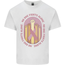 Breast Cancer Awareness Fights Alone Kids T-Shirt Childrens White