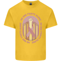 Breast Cancer Awareness Fights Alone Kids T-Shirt Childrens Yellow