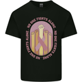Breast Cancer Awareness Fights Alone Mens Cotton T-Shirt Tee Top Black