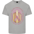 Breast Cancer Awareness Fights Alone Mens Cotton T-Shirt Tee Top Sports Grey