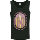 Breast Cancer Awareness Fights Alone Mens Vest Tank Top Black