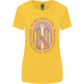 Breast Cancer Awareness Fights Alone Womens Wider Cut T-Shirt Yellow