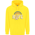 Breast Cancer Awareness Hope Childrens Kids Hoodie Yellow