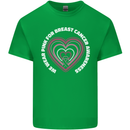 Breast Cancer Awareness I Wear Pink Kids T-Shirt Childrens Irish Green
