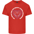 Breast Cancer Awareness I Wear Pink Kids T-Shirt Childrens Red
