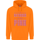 Breast Cancer Awareness In October Pink Childrens Kids Hoodie Orange