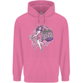 Breast Cancer Awareness Witch Halloween Childrens Kids Hoodie Azalea