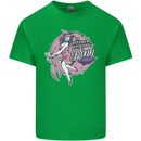 Breast Cancer Awareness Witch Halloween Kids T-Shirt Childrens Irish Green