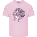 Breast Cancer Awareness Witch Halloween Kids T-Shirt Childrens Light Pink
