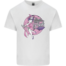 Breast Cancer Awareness Witch Halloween Kids T-Shirt Childrens White