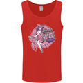 Breast Cancer Awareness Witch Halloween Mens Vest Tank Top Red