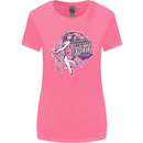 Breast Cancer Awareness Witch Halloween Womens Wider Cut T-Shirt Azalea