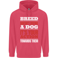 Breed Doesn't Define a Dog Actions Do Childrens Kids Hoodie Heliconia