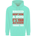 Breed Doesn't Define a Dog Actions Do Childrens Kids Hoodie Peppermint