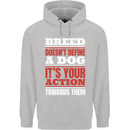 Breed Doesn't Define a Dog Actions Do Childrens Kids Hoodie Sports Grey