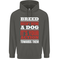 Breed Doesn't Define a Dog Actions Do Childrens Kids Hoodie Storm Grey