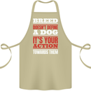 Breed Doesn't Define a Dog Actions Do Cotton Apron 100% Organic Khaki