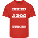 Breed Doesn't Define a Dog Actions Do Kids T-Shirt Childrens Red