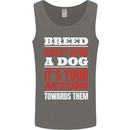 Breed Doesn't Define a Dog Actions Do Mens Vest Tank Top Charcoal