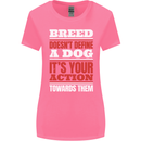 Breed Doesn't Define a Dog Actions Do Womens Wider Cut T-Shirt Azalea