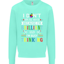 Brilliant & Busy Thinking Autism Autistic Kids Sweatshirt Jumper Peppermint