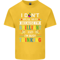 Brilliant & Busy Thinking Autism Autistic Kids T-Shirt Childrens Yellow