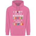 Brilliant & Busy Thinking Autism Autistic Mens 80% Cotton Hoodie Azelea