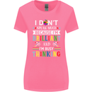 Brilliant & Busy Thinking Autism Autistic Womens Wider Cut T-Shirt Azalea
