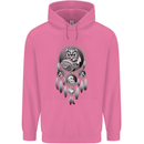 Bring the Nightmare Tribal Owl Skull Gothic Childrens Kids Hoodie Azalea
