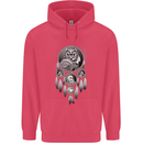 Bring the Nightmare Tribal Owl Skull Gothic Childrens Kids Hoodie Heliconia