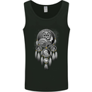 Bring the Nightmare Tribal Owl Skull Gothic Mens Vest Tank Top Black
