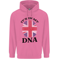 Britain Its in My DNA Funny Union Jack Flag Childrens Kids Hoodie Azalea