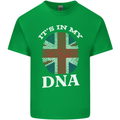 Britain Its in My DNA Funny Union Jack Flag Kids T-Shirt Childrens Irish Green