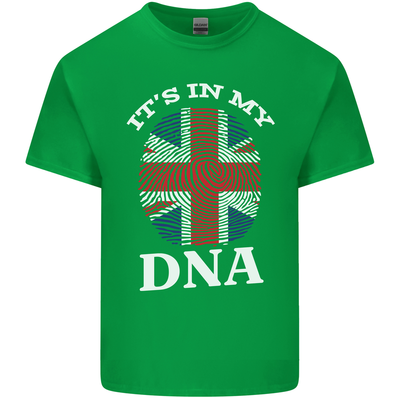 Britain Its in My DNA Funny Union Jack Flag Kids T-Shirt Childrens Irish Green