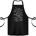 British RAF Fighters Royal Air Force Planes Cotton Apron 100% Organic Black