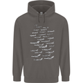 British RAF Fighters Royal Air Force Planes Mens 80% Cotton Hoodie Charcoal