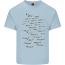 British RAF Fighters Royal Air Force Planes Mens Cotton T-Shirt Tee Top Light Blue