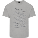 British RAF Fighters Royal Air Force Planes Mens Cotton T-Shirt Tee Top Sports Grey